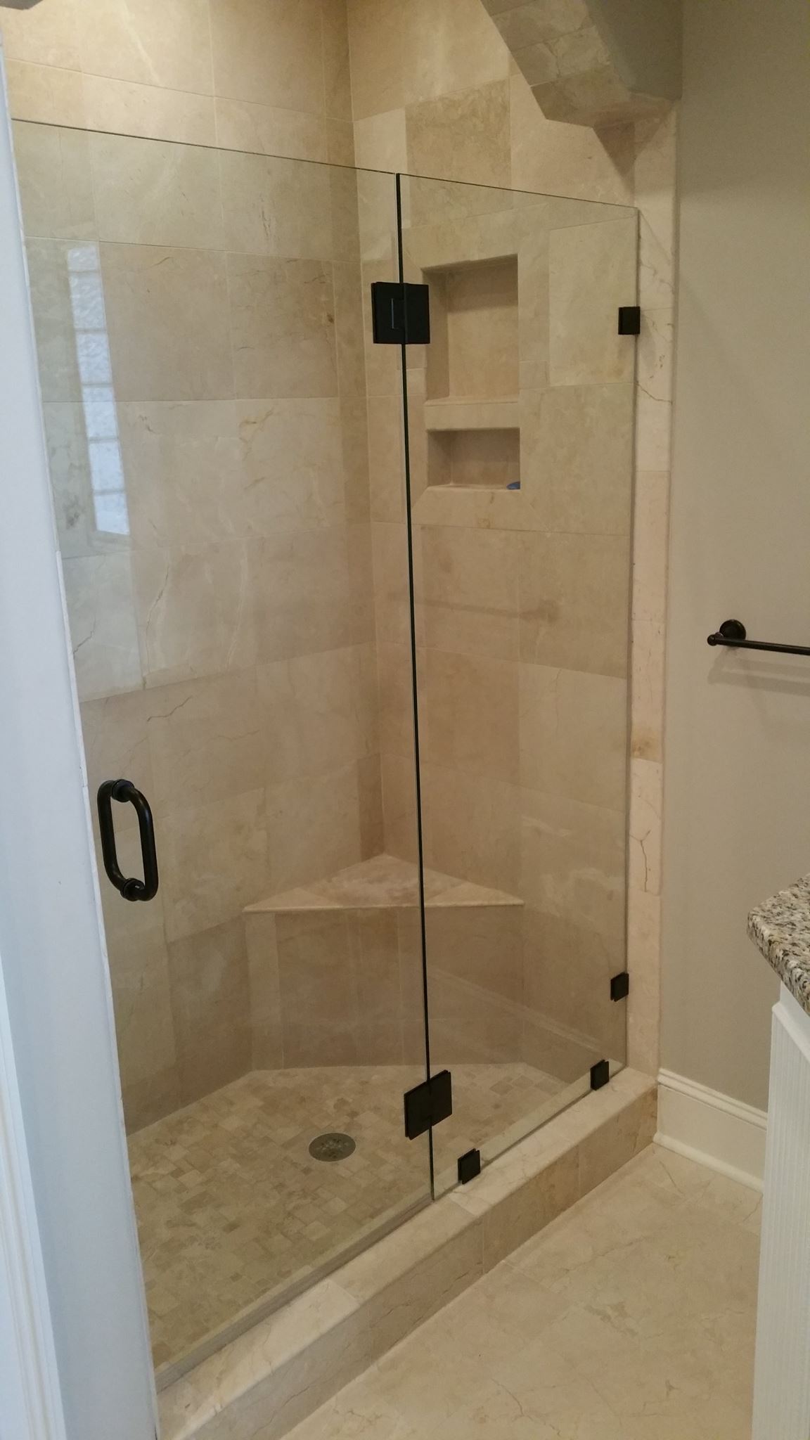 Frameless Shower Doors in Hampstead, NC Registers Auto Glass